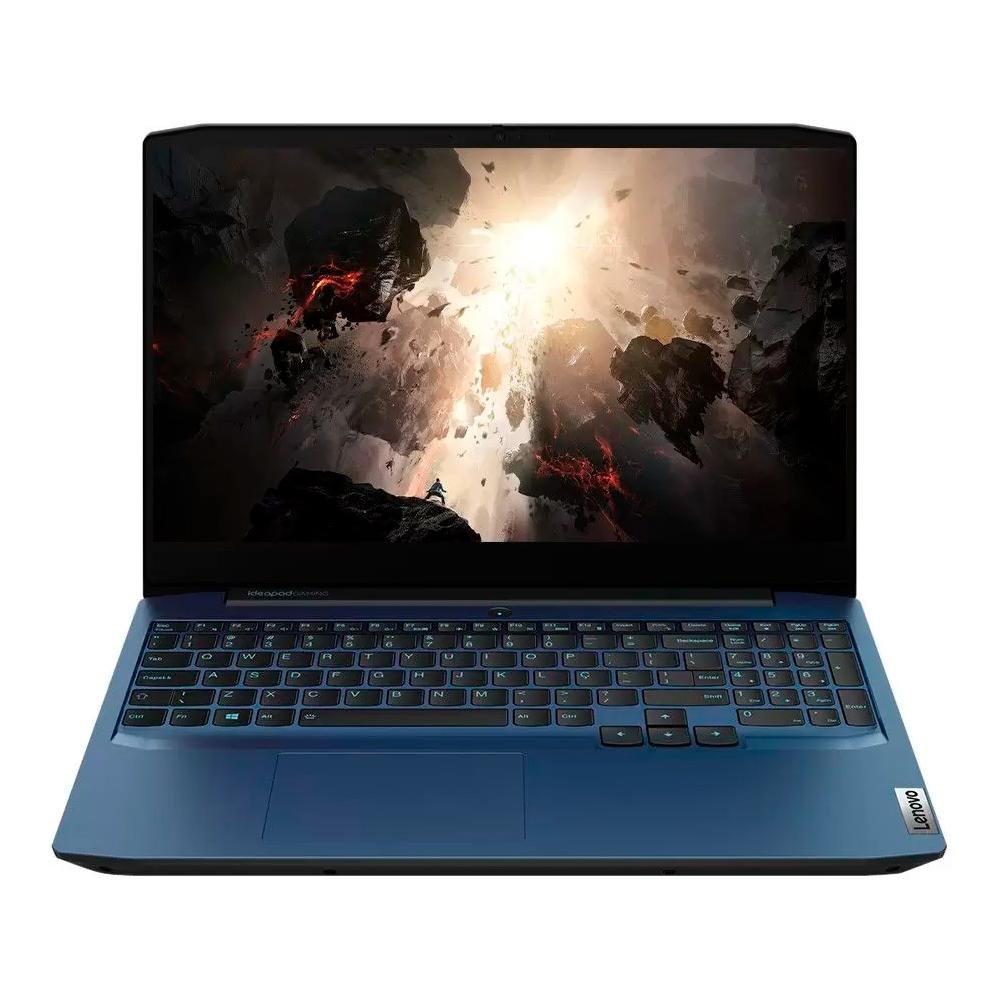 Notebook Gamer Lenovo IdeaPad Gaming 3i Intel Core i5-10300H, GeForce GTX 1650, 8GB RAM, SSD 256GB, 15.6" FHD, Linux, Azul - 82CGS00100 Notebook Gamer Lenovo IdeaPad Gaming 3i Intel Core i5-10300H, GeForce GTX 1650, 8GB RAM, SSD 256GB, 15.6" FHD, Linux, Azul - 82CGS00100
