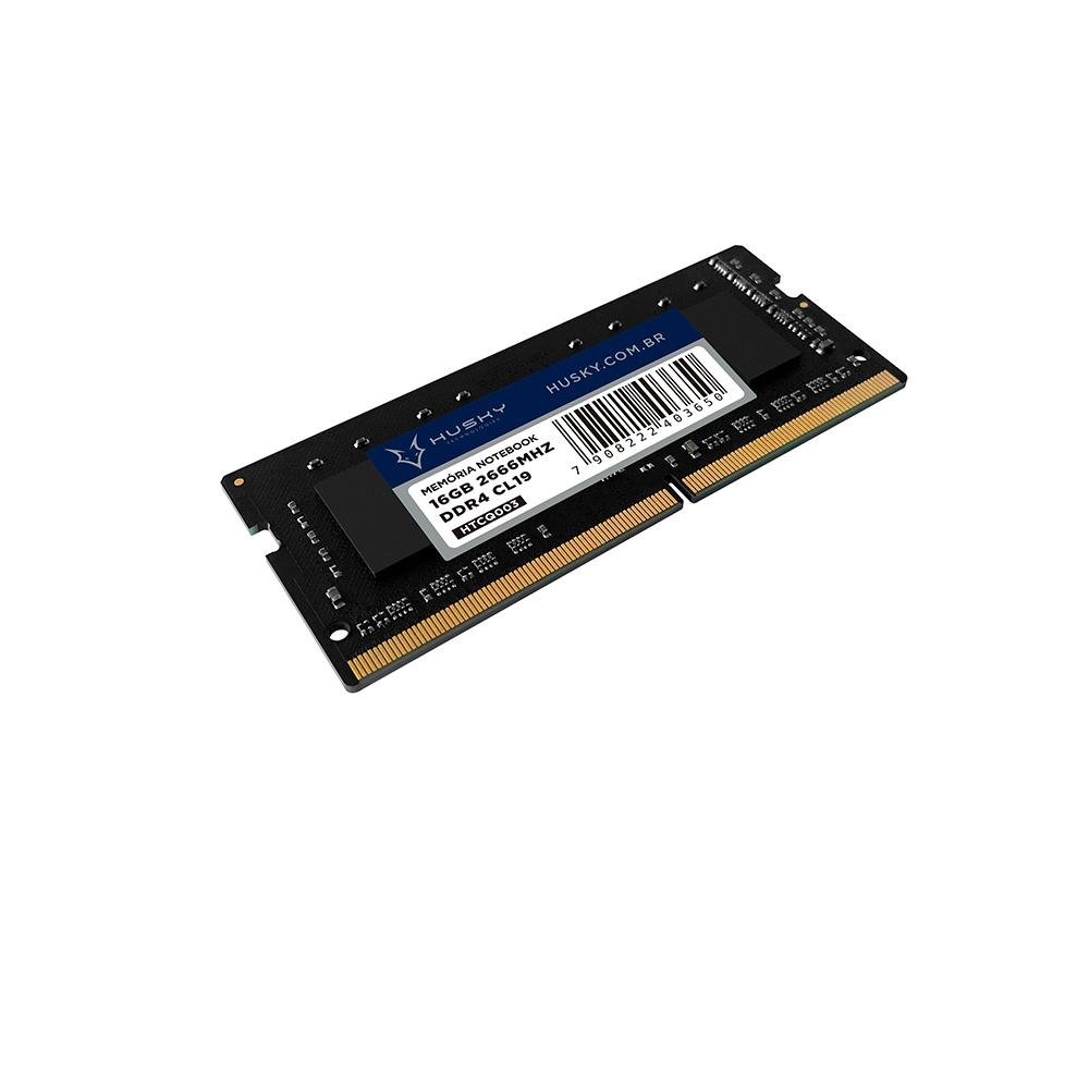 Memória Para Notebook Husky Technologies, 16GB, 2666MHz, DDR4, CL19 - HTCQ003
