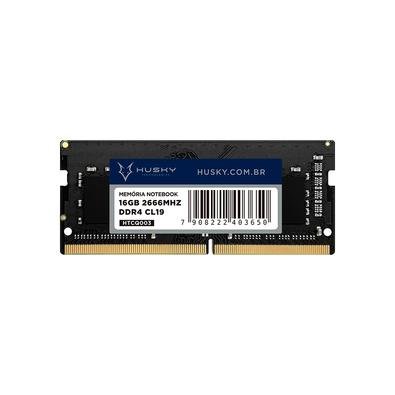 Memória Para Notebook Husky Technologies, 16GB, 2666MHz, DDR4, CL19 - HTCQ003