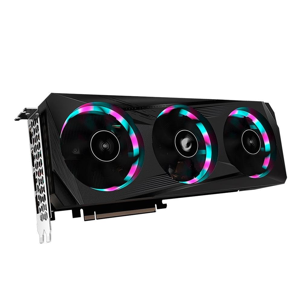 Placa de Vídeo Gigabyte Aorus Radeon RX 6700 XT Elite 12G, RGB