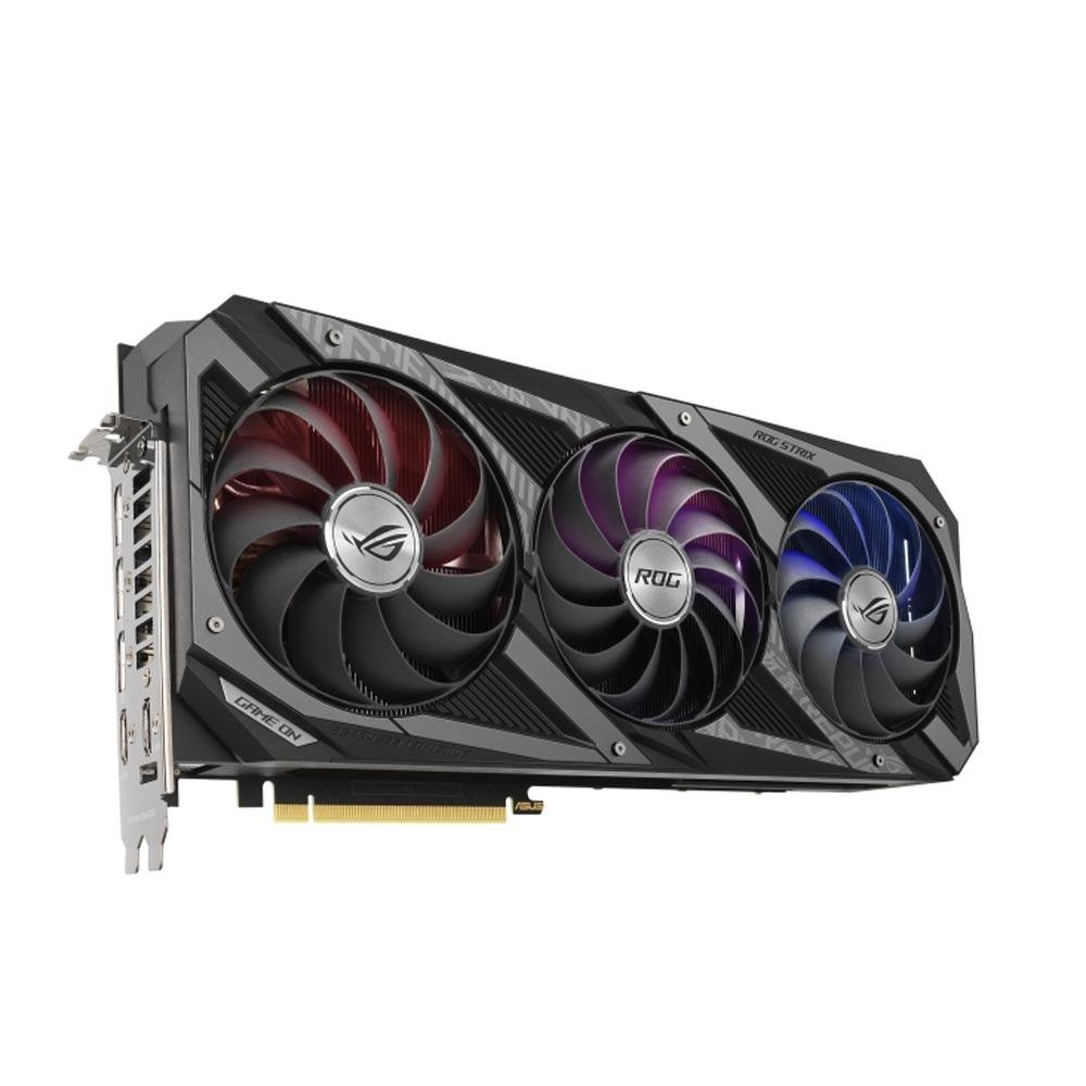 Placa de Vídeo RTX 3080 V2 OC Edition Asus ROG Strix GeForce, LHR
