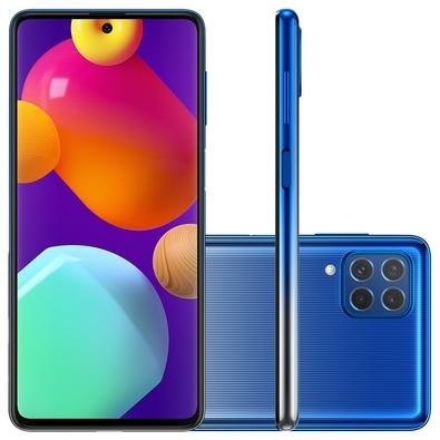 Smartphone Samsung Galaxy A62, 128GB Azul | KaBuM!