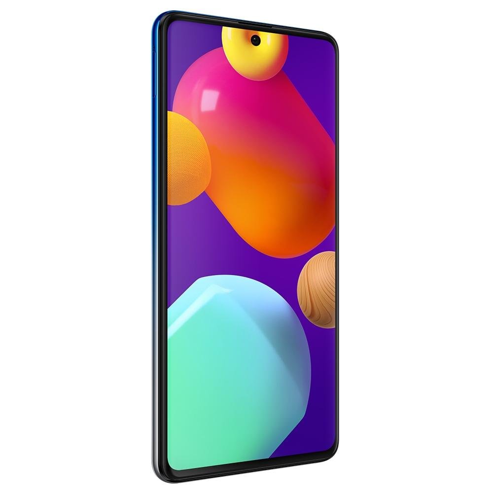 Smartphone Samsung Galaxy A62, 128GB Azul | KaBuM!