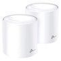 Roteador TP-Link Deco Mesh X20 Wi-Fi 6, AX1800, 5 GHz, WAN/LAN Gigabit, 2 Antenas Internas, 2 Peças, Branco - DECO X20(2-PACK)