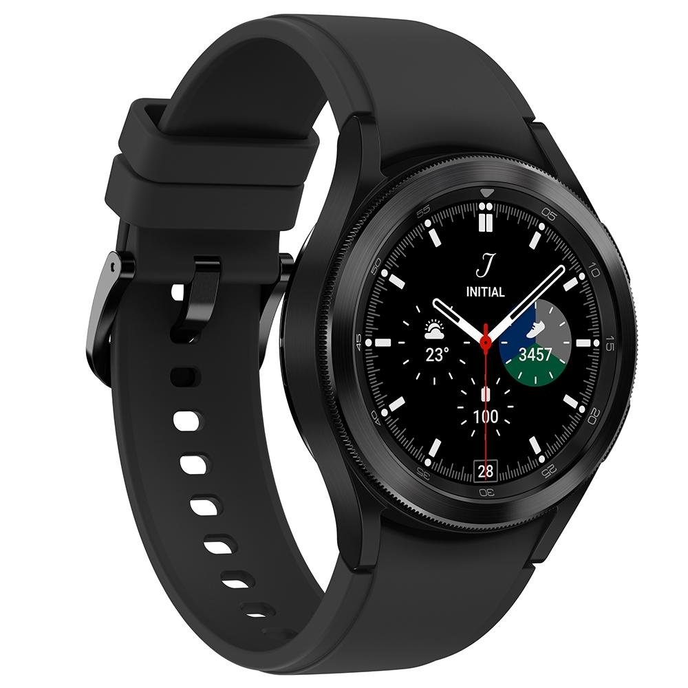 Smartwatch Samsung Galaxy Watch 4 Classic LTE, 42mm, Pressão Arterial e ECG, Preto - SM-R885FZKPZTO Smartwatch Samsung Galaxy Watch 4 Classic LTE, 42mm, Pressão Arterial e ECG, Preto - SM-R885FZKPZTO