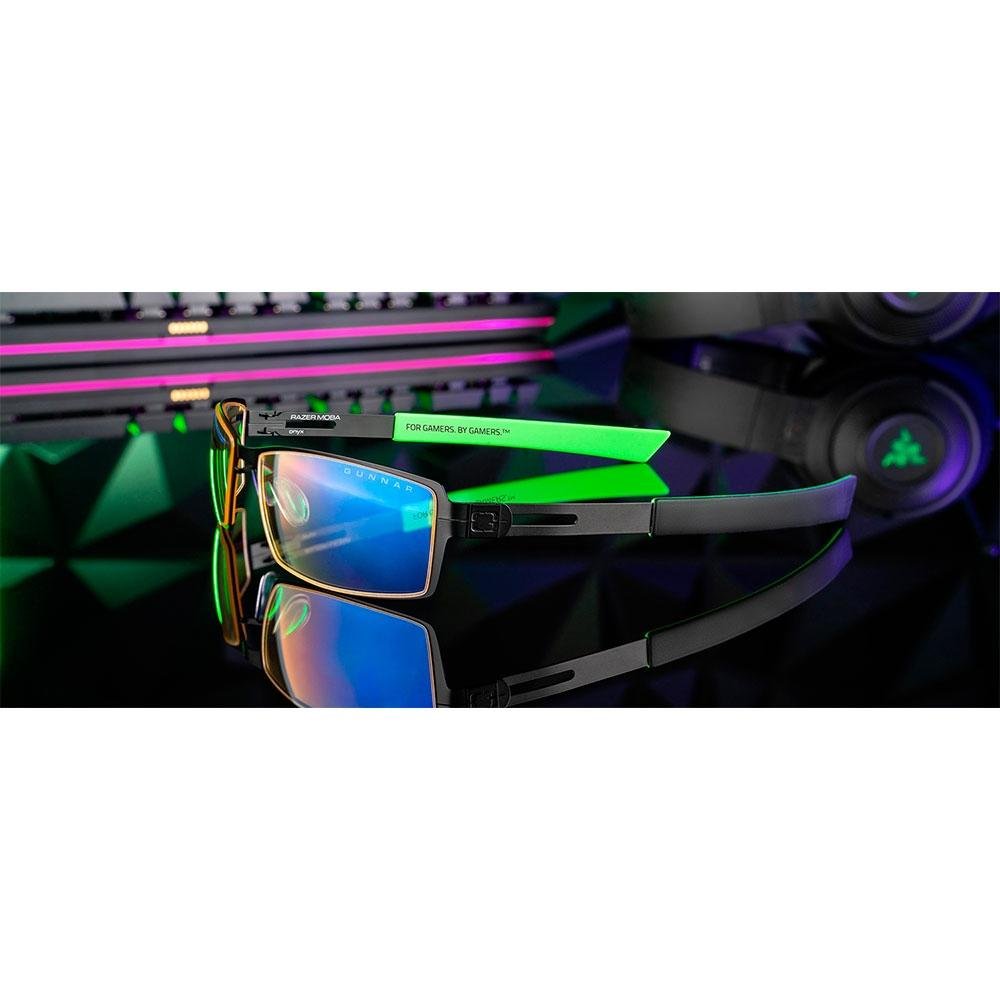 Óculos Gamer Gunnar Moba Razer Edition | KaBuM!