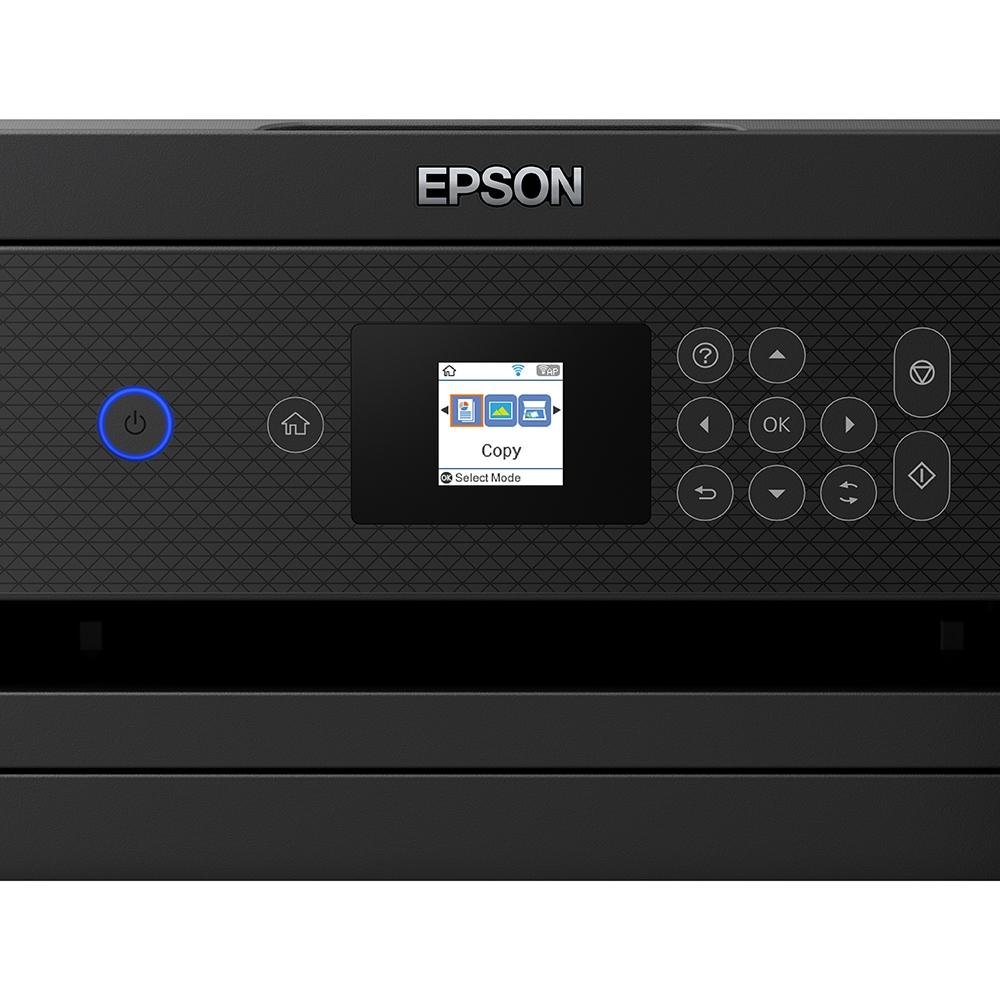 Impressora Multifuncional Epson EcoTank L4260, Jato de Tinta, Colorida, WiFi, Visor LCD, USB, Bivolt, Preto - C11CJ63302