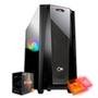 PC OnPress Powered By Asus AMD Ryzen 5 5600G, 1x Fan ARGB, 16GB DDR4, SSD 480GB, Linux, Preto - ONGR55600G16S48