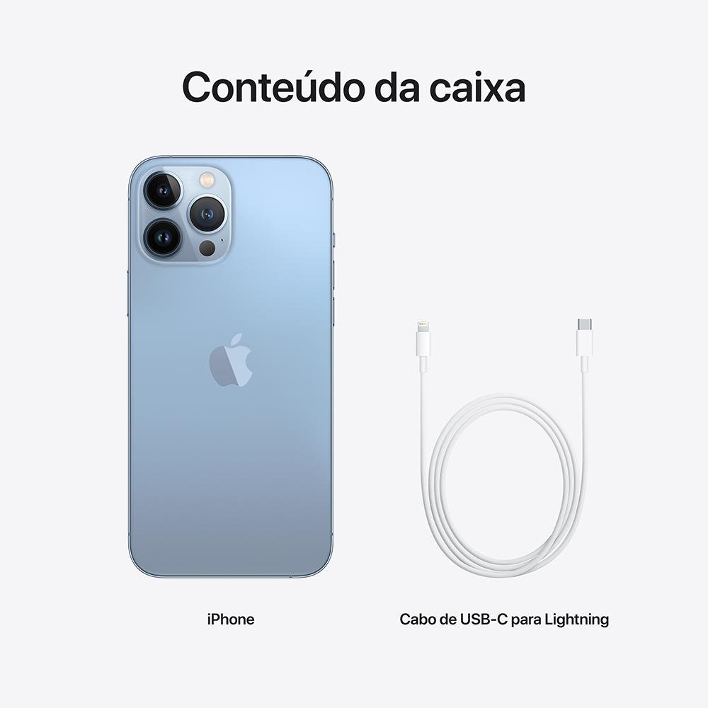 Apple iPhone 13 Pro MAX シエラブルー　香港版　1TB iPhone 13 Pro Max de 1TB, Azul Sierra, 5G | KaBuM!