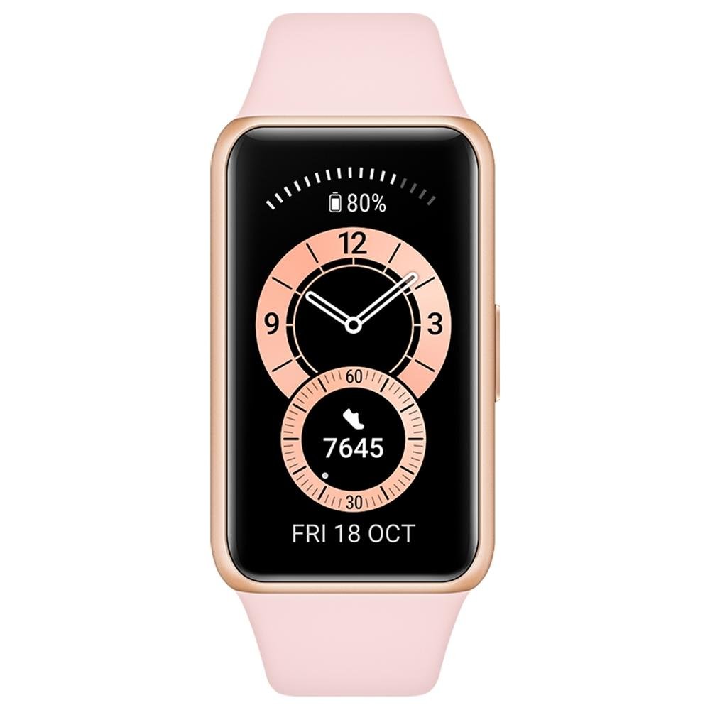 Relógio Smart Band 6 Huawei, Visor FullView 1.47, Monitoramento de SpO2, Modos de Treino, Rosa - BAND6ROSA Relógio Smart Band 6 Huawei, Visor FullView 1.47, Monitoramento de SpO2, Modos de Treino, Rosa - BAND6ROSA