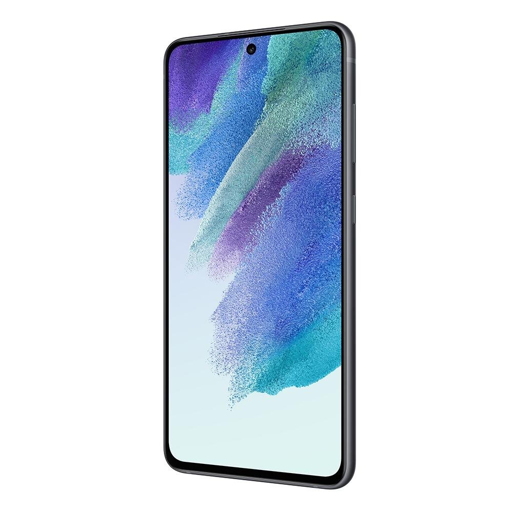 Smartphone Samsung Galaxy S21 FE, 5G, 128GB, 6GB RAM, Octa Core, Câmera Tripla 12MP, Tela Infinita de 6.4, Preto - SM-G990EZARZTO Smartphone Samsung Galaxy S21 FE, 5G, 128GB, 6GB RAM, Octa Core, Câmera Tripla 12MP, Tela Infinita de 6.4, Preto - SM-G990EZARZTO