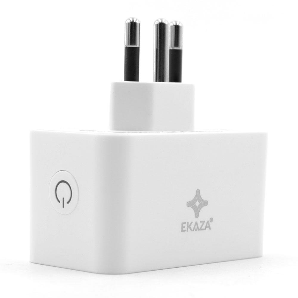 Tomada Inteligente EKAZA 20A, WiFi, Bivolt, Branco - EKHM-T105 Tomada Inteligente EKAZA 20A, WiFi, Bivolt, Branco - EKHM-T105