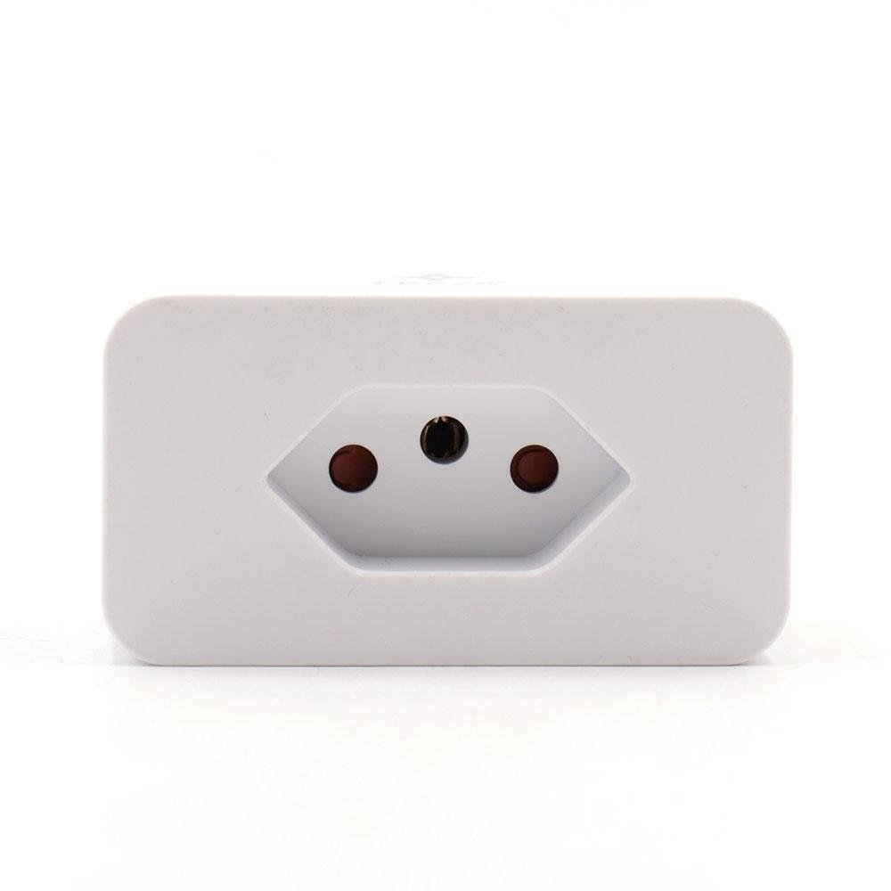 Tomada Inteligente EKAZA 20A, WiFi, Bivolt, Branco - EKHM-T105 Tomada Inteligente EKAZA 20A, WiFi, Bivolt, Branco - EKHM-T105