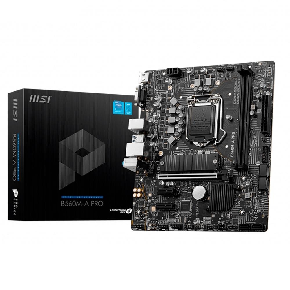 MSI B560M-A PRO マザーボードのみ Placa-Mãe MSI B560M-A PRO | KaBuM!