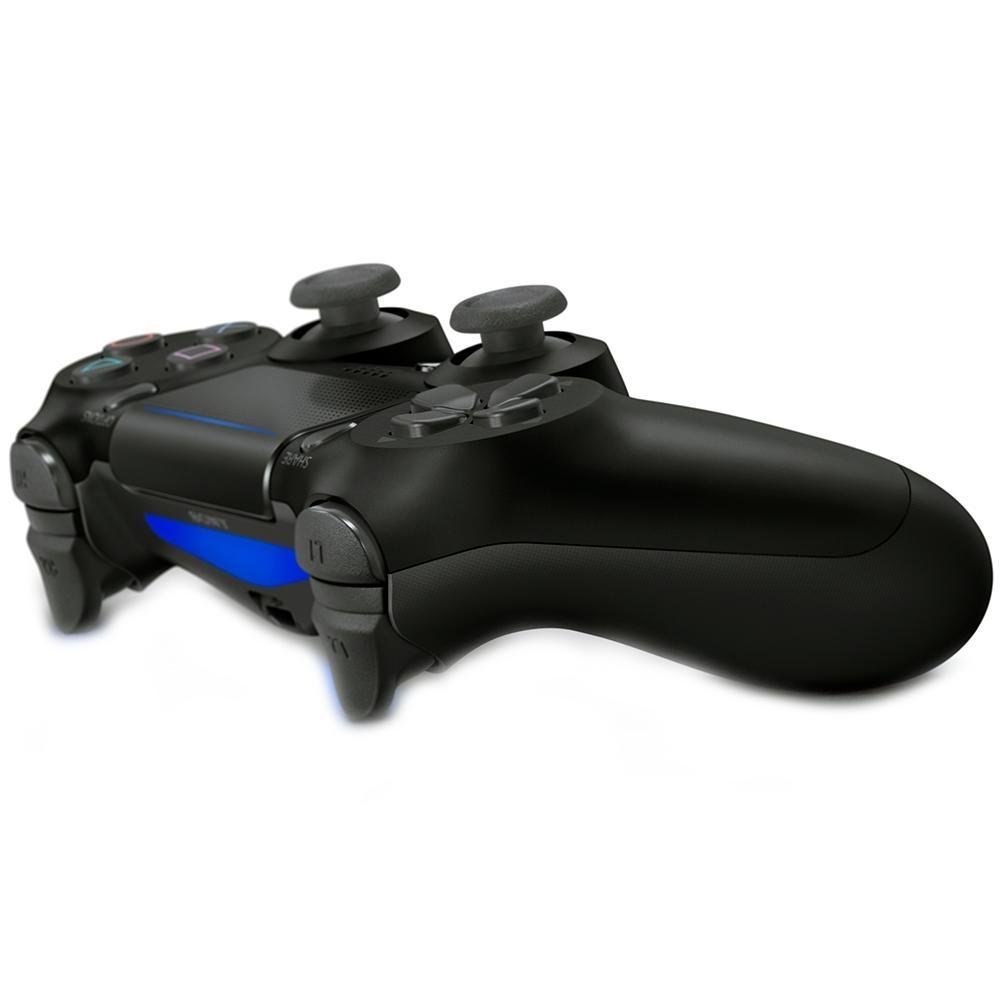 Kit Controle Sony Dualshock 4 PS4, Sem Fio, Preto + Jogo Gran Turismo Sport Hits PS4 Kit Controle Sony Dualshock 4 PS4, Sem Fio, Preto + Jogo Gran Turismo Sport Hits PS4