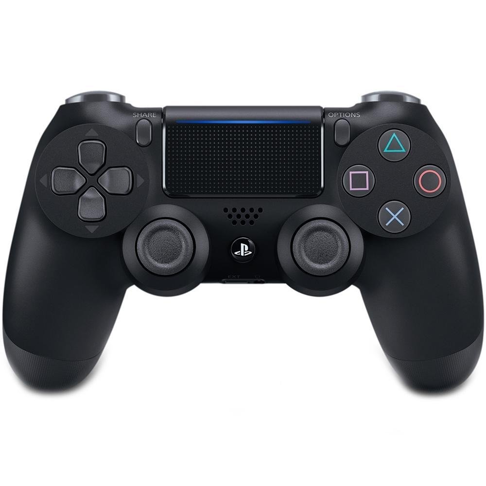 Kit Controle Sony Dualshock 4 PS4, Sem Fio, Preto + Jogo Gran Turismo Sport Hits PS4 Kit Controle Sony Dualshock 4 PS4, Sem Fio, Preto + Jogo Gran Turismo Sport Hits PS4