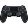 Kit Controle Sony Dualshock 4 PS4, Sem Fio, Preto + Jogo Gran Turismo Sport Hits PS4