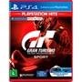Kit Controle Sony Dualshock 4 PS4, Sem Fio, Preto + Jogo Gran Turismo Sport Hits PS4