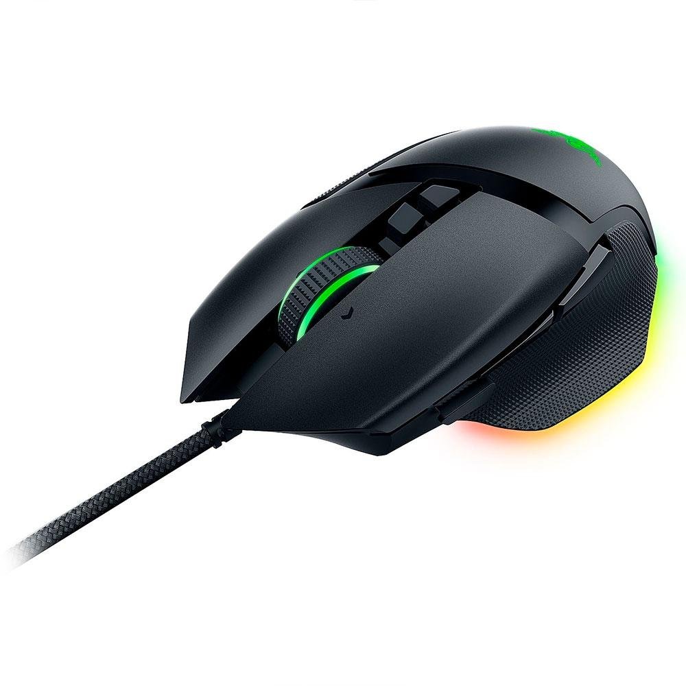 Mouse Gamer Razer Basilisk V3, RGB Chroma, 26000 DPI, Optical Switch, 11 Botões, Preto - RZ0104000100R3M1