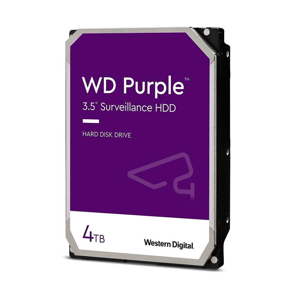 HD WD Purple Surveillance 4TB, 5400RPM, Cache 256MB, 3.5, SATA - WD42PURZ HD WD Purple Surveillance 4TB, 5400RPM, Cache 256MB, 3.5, SATA - WD42PURZ