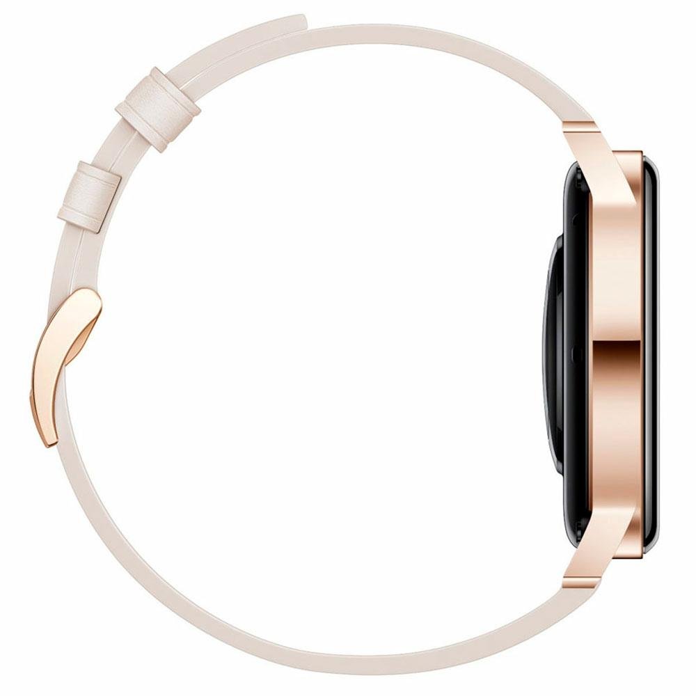Smartwatch Huawei Watch GT3, 42mm, Bluetooth, Tela HD Amoled, GPS, Resistente à Água, Branco - MIL-B19 Smartwatch Huawei Watch GT3, 42mm, Bluetooth, Tela HD Amoled, GPS, Resistente à Água, Branco - MIL-B19