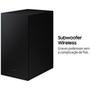 Soundbar Samsung, 2.1 Canais, 300W RMS, Bluetooth, Subwoofer Sem Fio, Preto - HW-A455