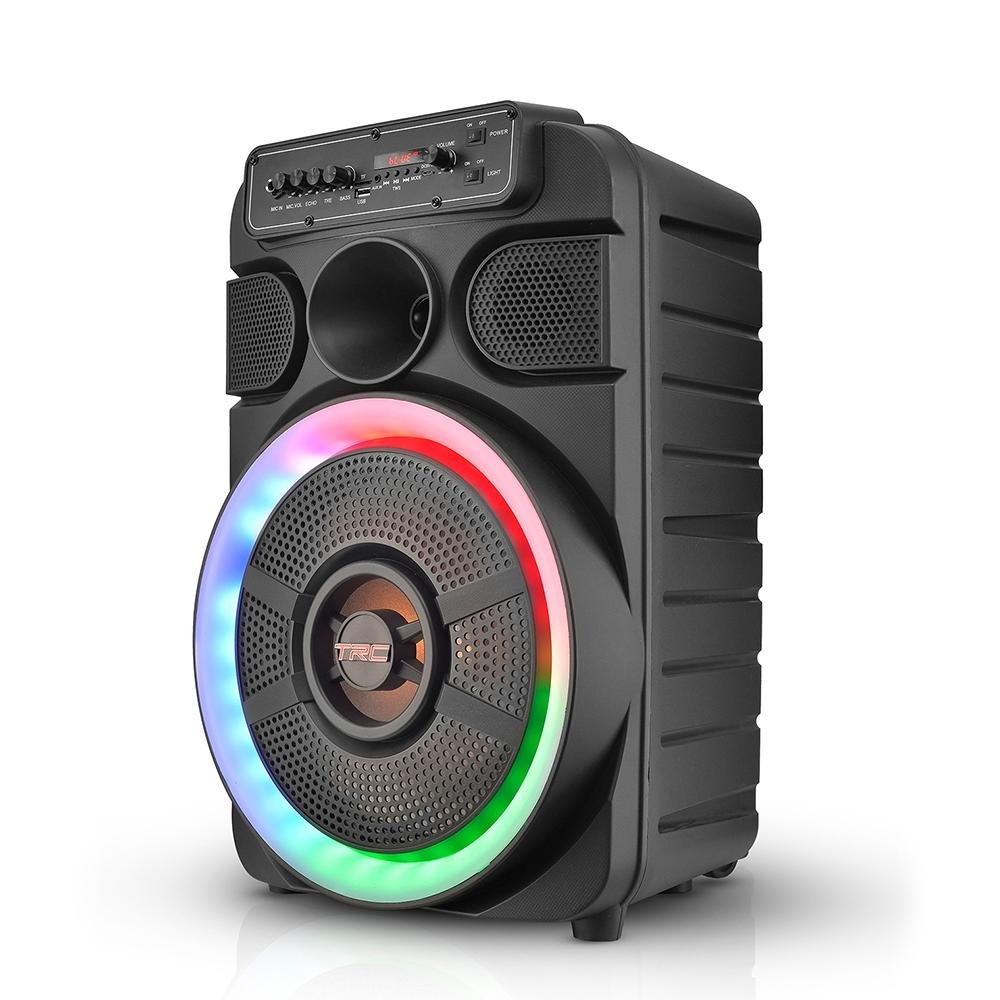 Caixa de Som Amplificada Portátil TRCX600 | KaBuM!