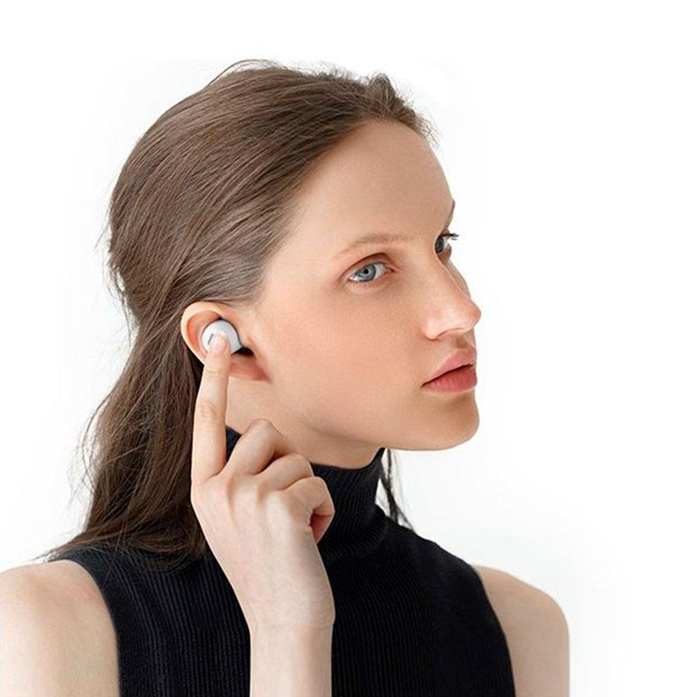 Fone de Ouvido Bluetooth Edifier TWS W180T, Som APTX, Cancelamento de Ruído, Resistente à Respingos, Preto