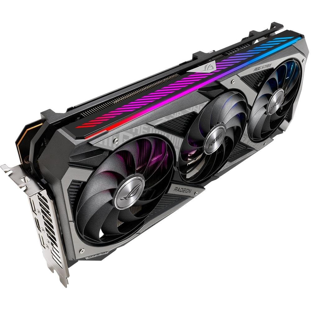 Placa de Vídeo Asus ROG STRIX RX6750XT O12G|KaBuM!
