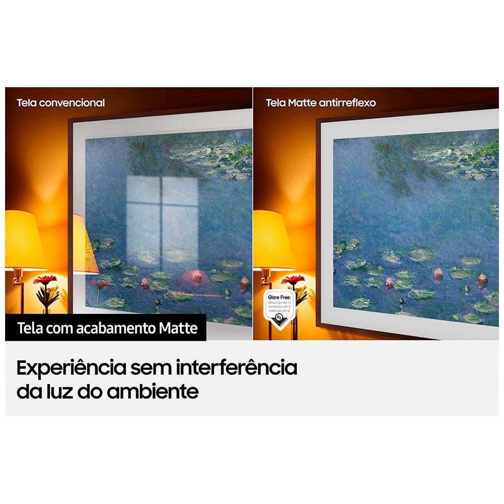 Smart TV Samsung 55 QLED 4K The Frame | KaBuM!