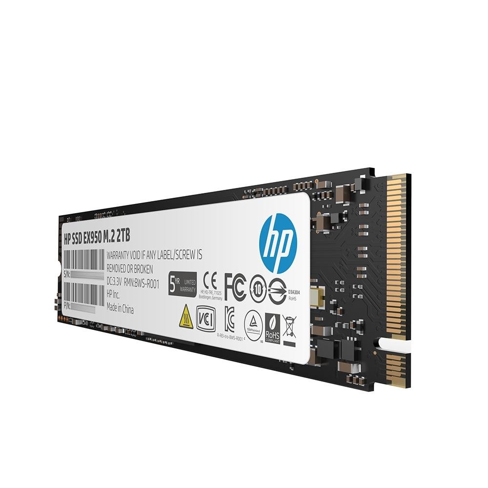 内蔵型SSD MS950 NVMe PCIe SSD 2048GB 2TB SSD HP EX950 2TB, PCIe NVMe GEN3 | KaBuM!