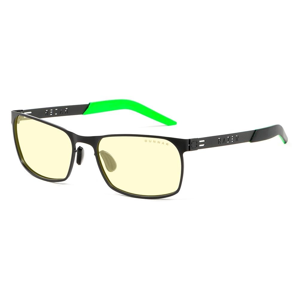 Óculos Gamer Gunnar Razer FPS Preto Verde | KaBuM!