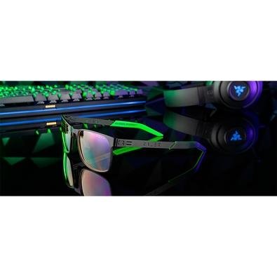 Óculos Gamer Gunnar Razer FPS Preto Verde | KaBuM!