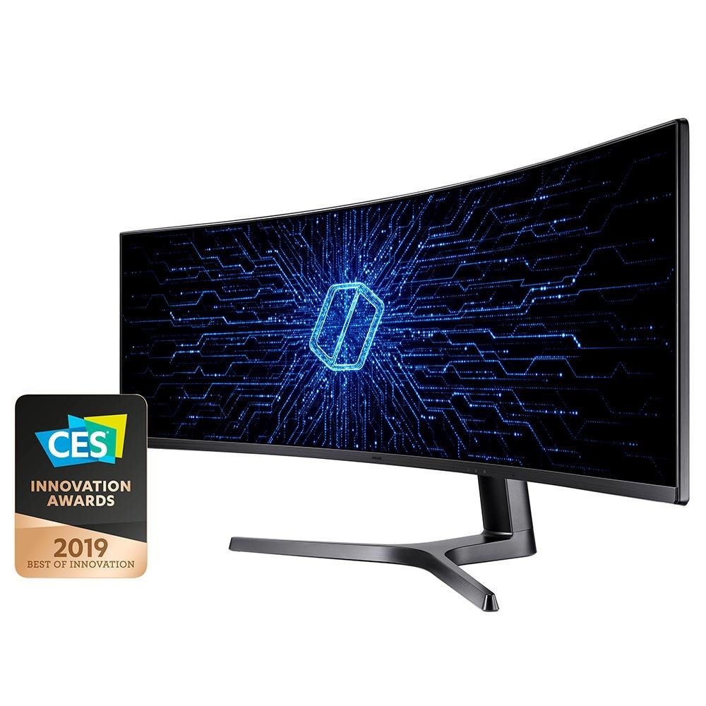 Monitor Gamer Samsung Odyssey 49 QLED | KaBuM!
