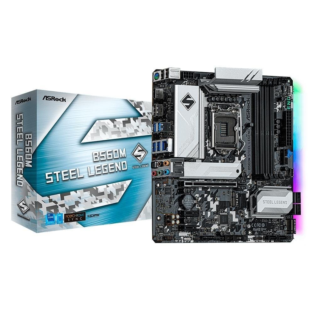 Kit Processador Intel Core i5-11400 + Placa Mãe ASRock B560M