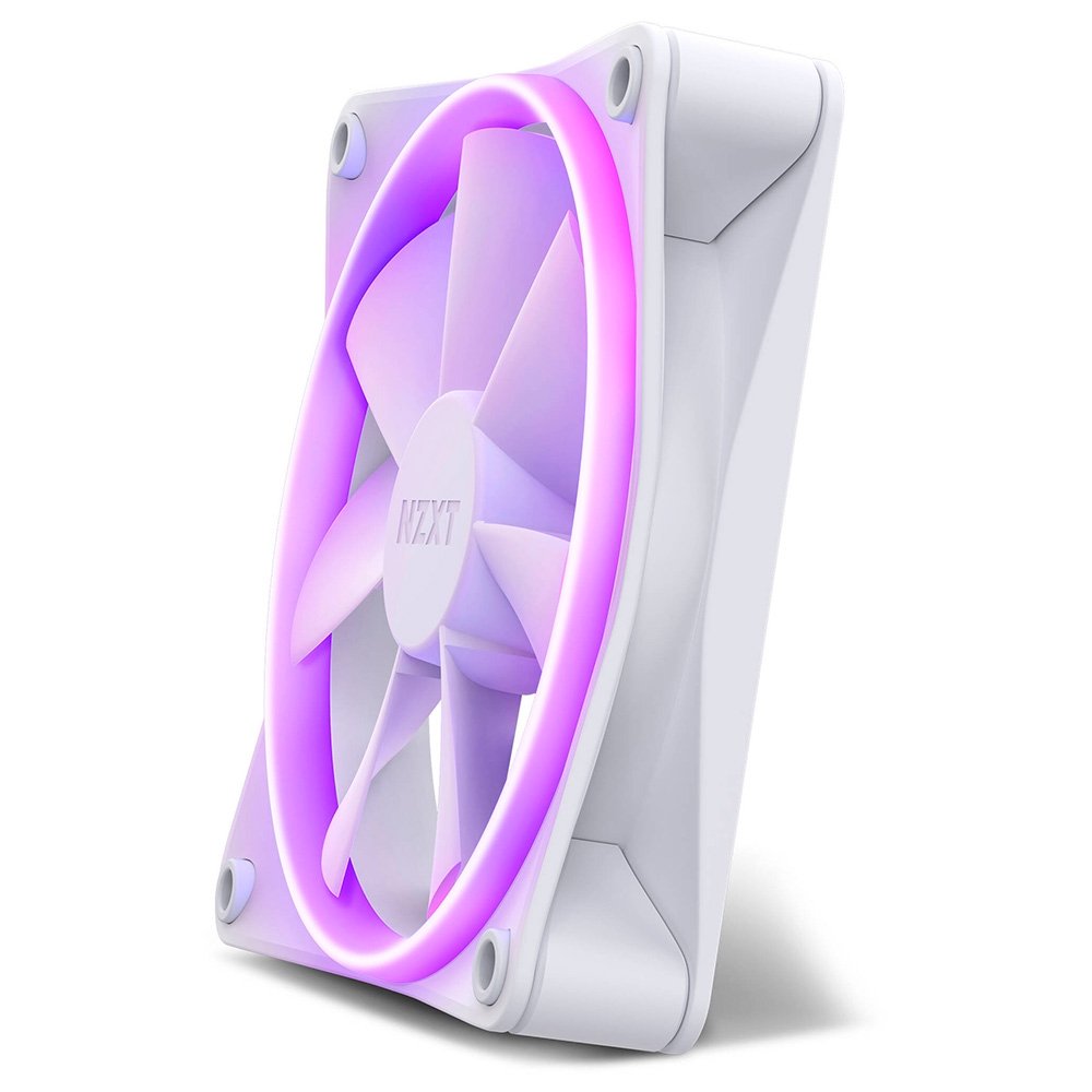 Kit Com 3 Ventoinhas NZXT, 120mm, RGB, Branco - RF-R12TF-W1 Kit Com 3 Ventoinhas NZXT, 120mm, RGB, Branco - RF-R12TF-W1