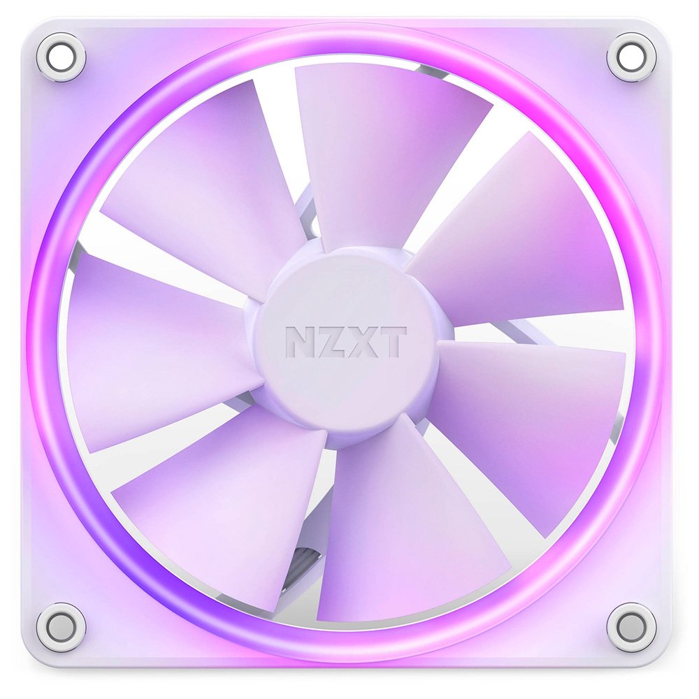 Kit Com 3 Ventoinhas NZXT, 120mm, RGB, Branco - RF-R12TF-W1 Kit Com 3 Ventoinhas NZXT, 120mm, RGB, Branco - RF-R12TF-W1