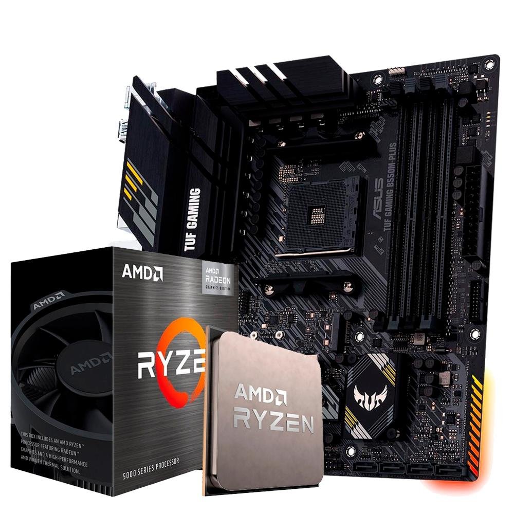 Ryzen5 5600X　MSI B550M PRO　　セット Kit Upgrade, AMD Ryzen 5 5600X + Placa Mãe MSI B550M PRO-VDH