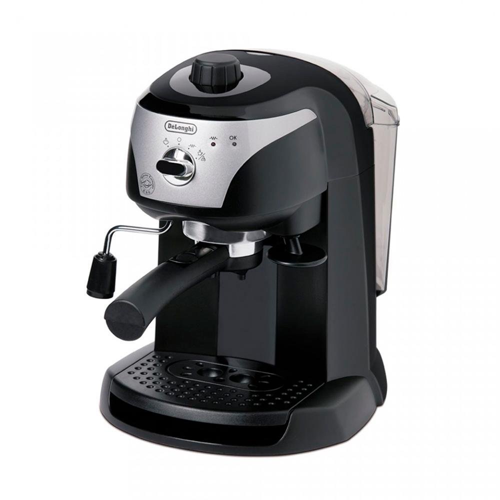 Máquina de Café DeLonghi Expresso Manual EC220CD, 15 BAR, 220V, Preto - 0132151068 Máquina de Café DeLonghi Expresso Manual EC220CD, 15 BAR, 220V, Preto - 0132151068