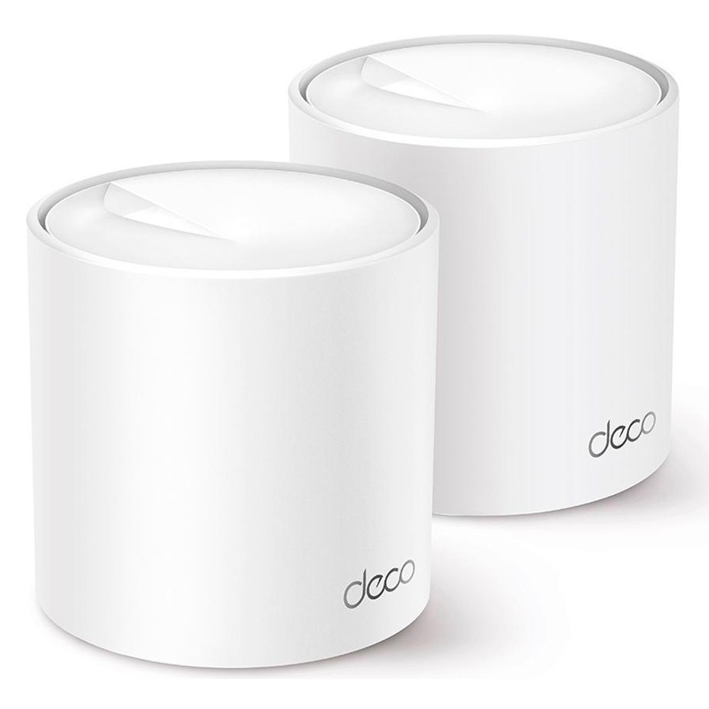 Roteador TP-Link Deco X50, AX3000, WiFi 6, 2402 Mbps, 2 Antenas Internas, Branco - Deco X50(2-pack) Roteador TP-Link Deco X50, AX3000, WiFi 6, 2402 Mbps, 2 Antenas Internas, Branco - Deco X50(2-pack)