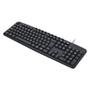 Teclado C3Tech Multimídia, com Fio, ABNT2, USB, Preto - KB-M40BK
