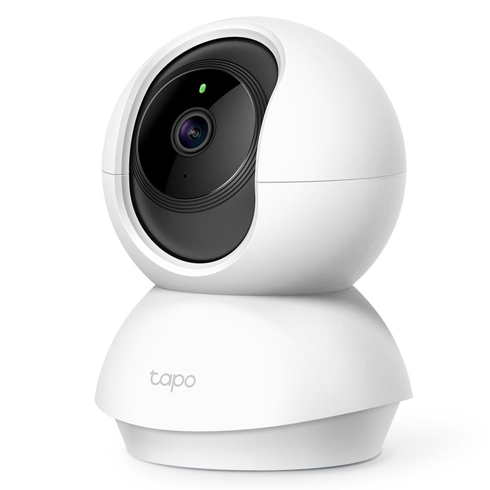 Câmera de Segurança Residencial Tp-Link WiFi e Pan/Tilt, 360, 1080P, Visão Noturna, Detecção de Movimentos, Branco - TAPO TC70 Câmera de Segurança Residencial Tp-Link WiFi e Pan/Tilt, 360, 1080P, Visão Noturna, Detecção de Movimentos, Branco - TAPO TC70