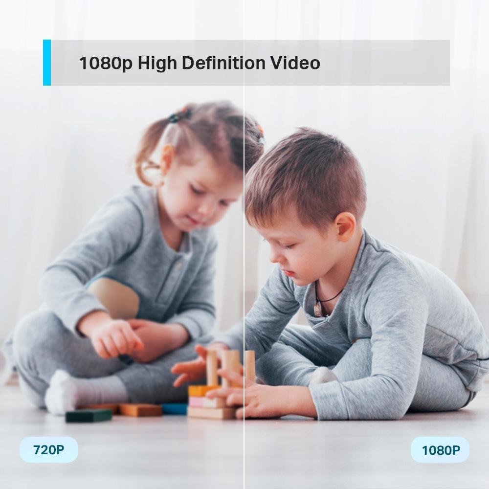 Câmera de Segurança Residencial Tp-Link WiFi e Pan/Tilt, 360, 1080P, Visão Noturna, Detecção de Movimentos, Branco - TAPO TC70 Câmera de Segurança Residencial Tp-Link WiFi e Pan/Tilt, 360, 1080P, Visão Noturna, Detecção de Movimentos, Branco - TAPO TC70
