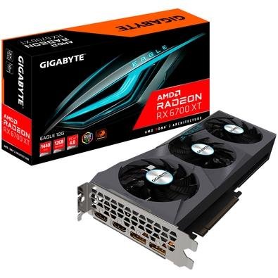 Placa de Vídeo Gigabyte AMD RX 6700 XT | KaBuM!