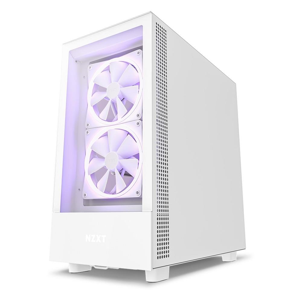 NZXT H510 ELITE ホワイトRGBファン付き gabinete-gamer-nzxt-h510-elite