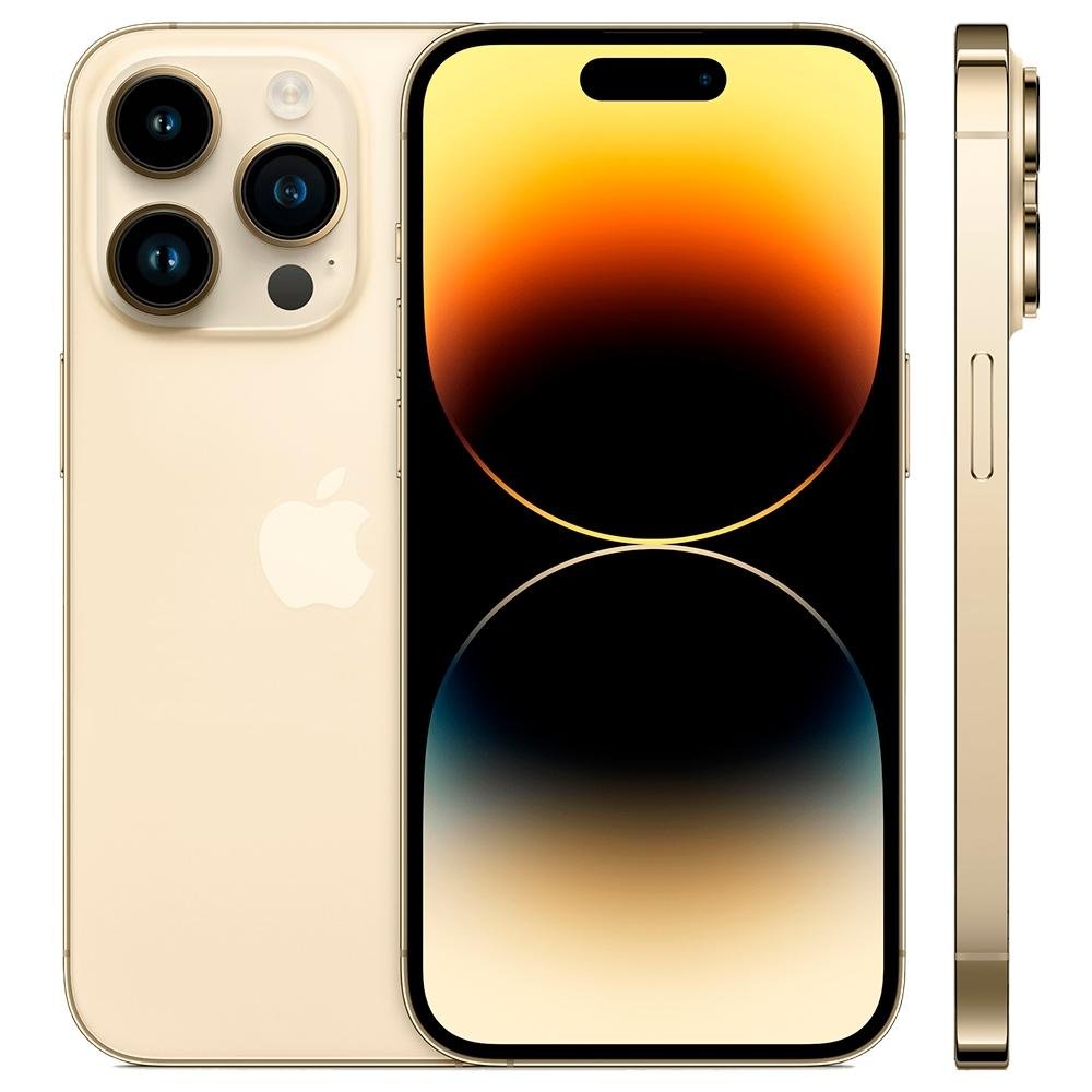 Iphone 14 Pro Max 128GB, Dourado | KaBuM!