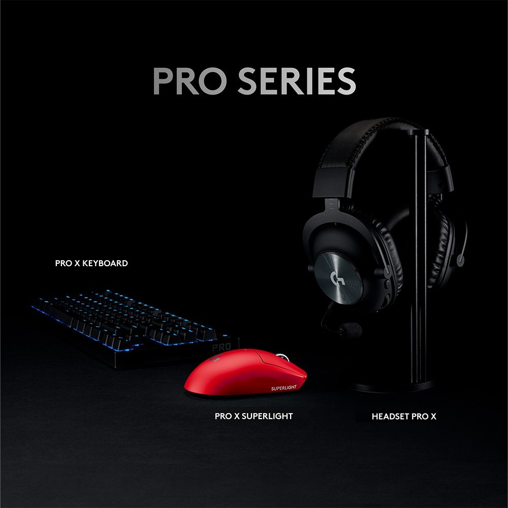 Mouse Gamer Sem Fio Logitech G Pro X Superlight, 25600 DPI, 5