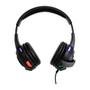 Headset Gamer Evolut EG307 Rival, LED, Drivers 40mm, USB, P3, Preto - EG-307