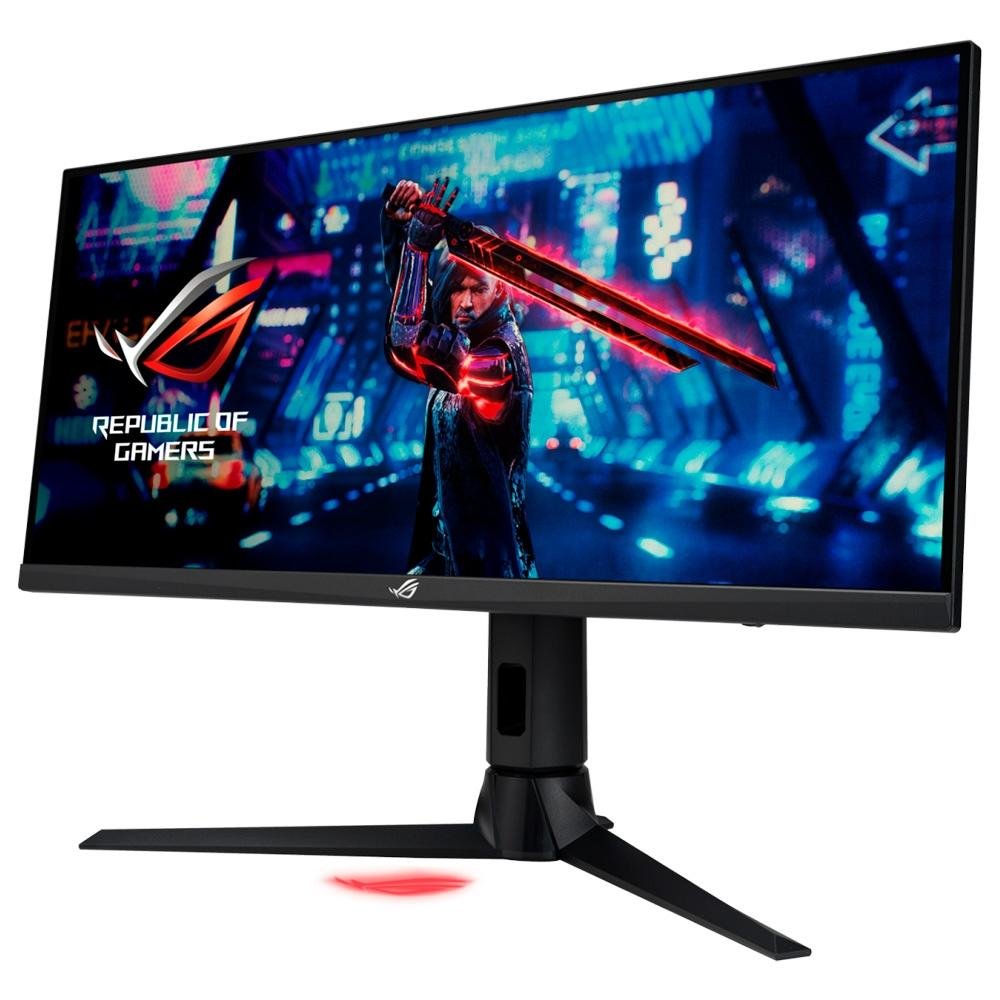 Monitor Asus ROG Strix 29.5, IPS, 220Hz, 1ms, HDMI e DisplayPort, 110% sRGB, HDR, FreeSync Premium, Altura e Ângulo Ajustável, VESA - XG309CM Monitor Asus ROG Strix 29.5, IPS, 220Hz, 1ms, HDMI e DisplayPort, 110% sRGB, HDR, FreeSync Premium, Altura e Ângulo Ajustável, VESA - XG309CM