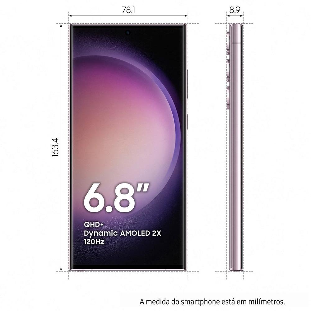 Smartphone Samsung Galaxy S23 Ultra 256GB | KaBuM!